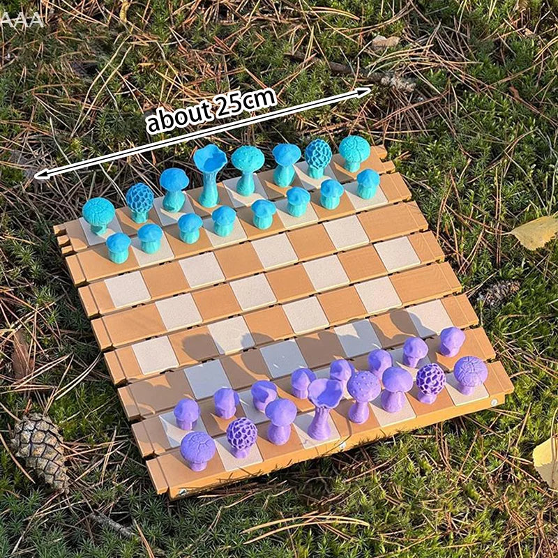 Mystic Mushroom Chess – Play, Stick, and Conquer!