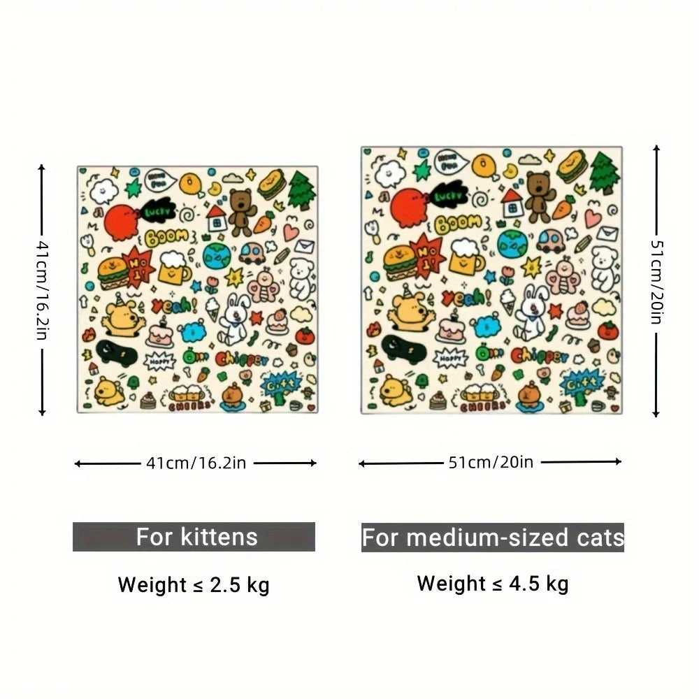 1Pc Pet magic cloth hundred patches cloth anti-scratch and run away