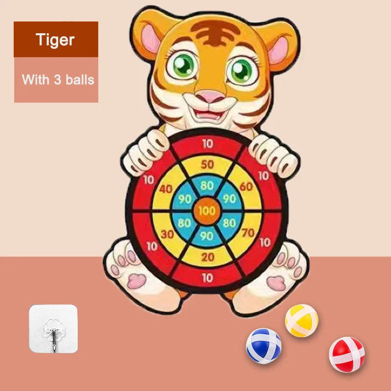 Kids Educational Dart Board Set