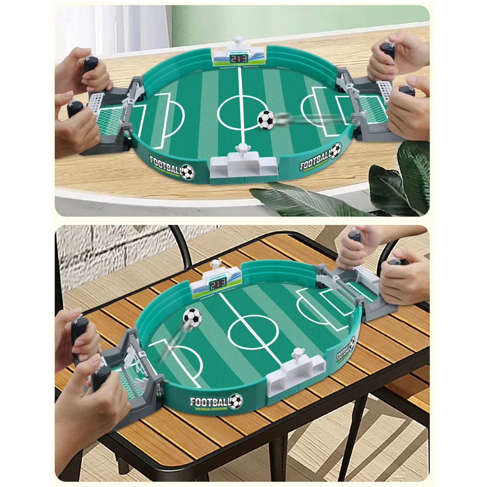 miYou Desktop Toy Sports Games Football Table with 6 Football Desktop