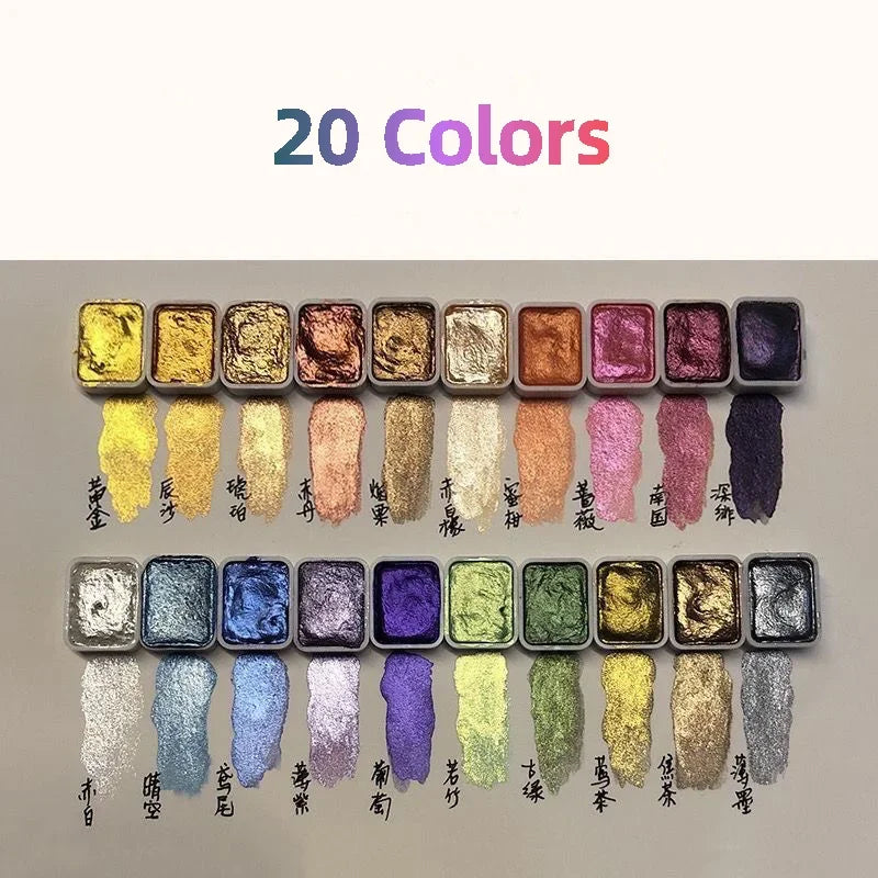 Endless Creativity: Shifting Watercolor Painting Set for Artists of All Levels Gtheimn Art Supplies Store