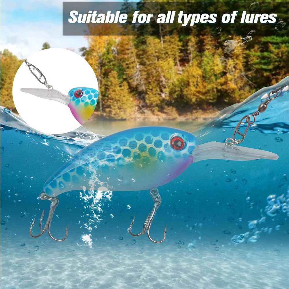 QuickSnap™ Fishing Clips – Fast Lure Changes, Zero Hassle