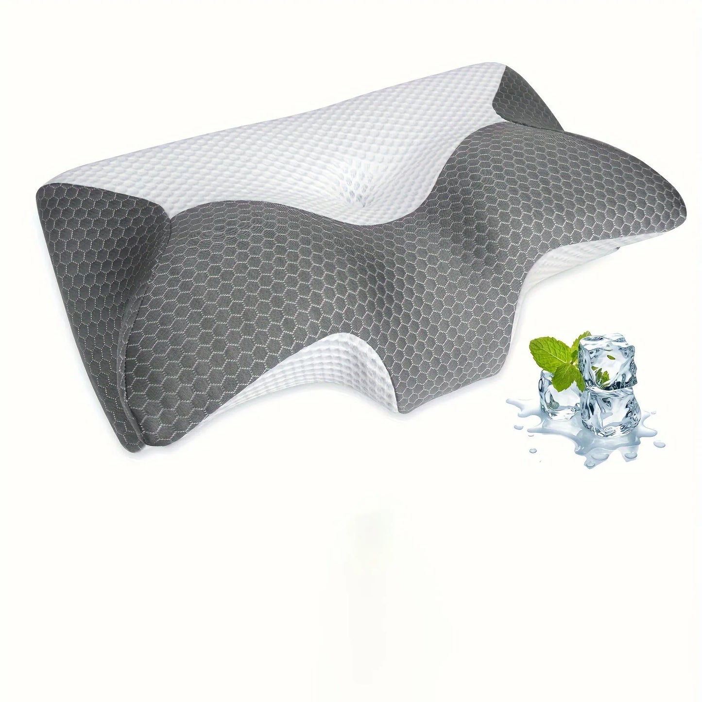 Cervical Memory Foam Pillow Pillows For Neck Shoulder Pain Ergonomic Orthopedic Sleeping Contoured Support Pillow Side Sleepers