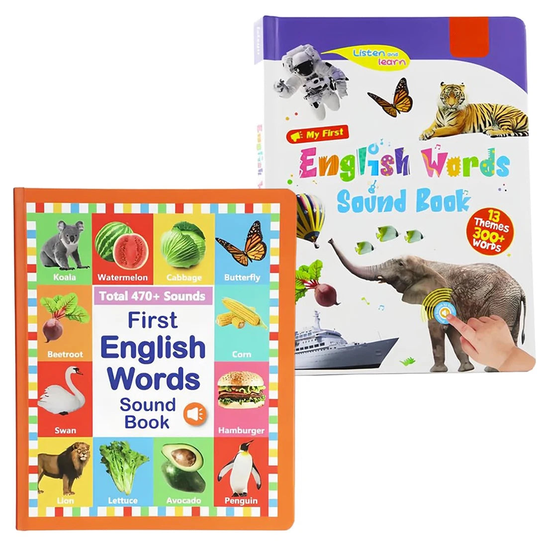 Interactive Sound Book – Learn First English Words with Fun Audio!
