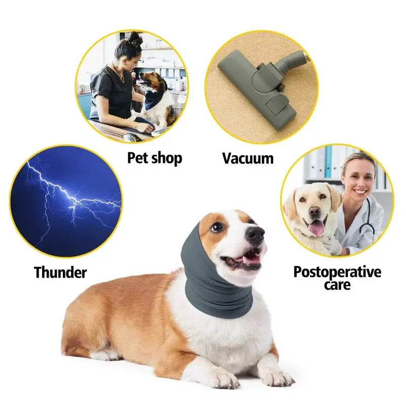 Dog Ear Muffs Noise Protection Covers Hearing Wrap Earmuff Winter