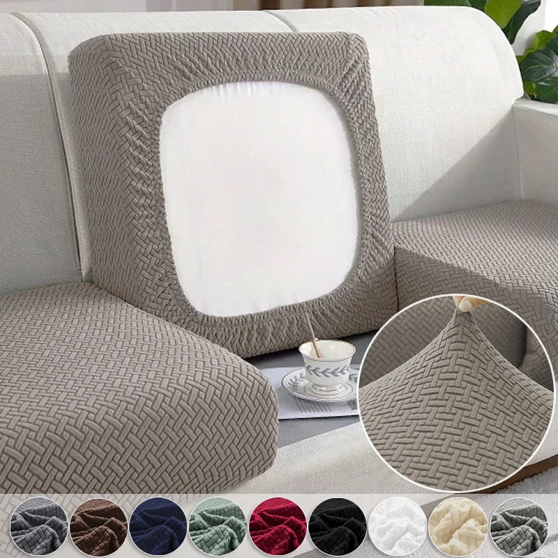 Premium Stretch Velvet Sofa Cover – Washable, Non-Slip, Pet & Kid Friendly