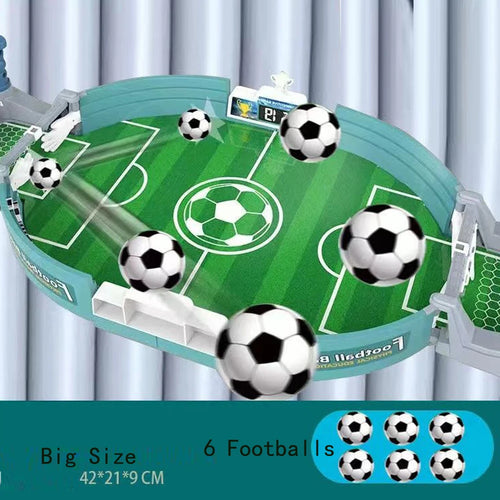 miYou Desktop Toy Sports Games Football Table with 6 Football Desktop