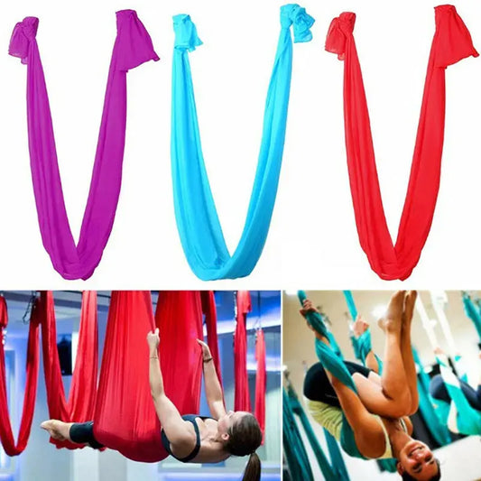 Yoga Swing Hammock Trapeze Sling Aerial Silk Set Anti-gravity AliExpress
