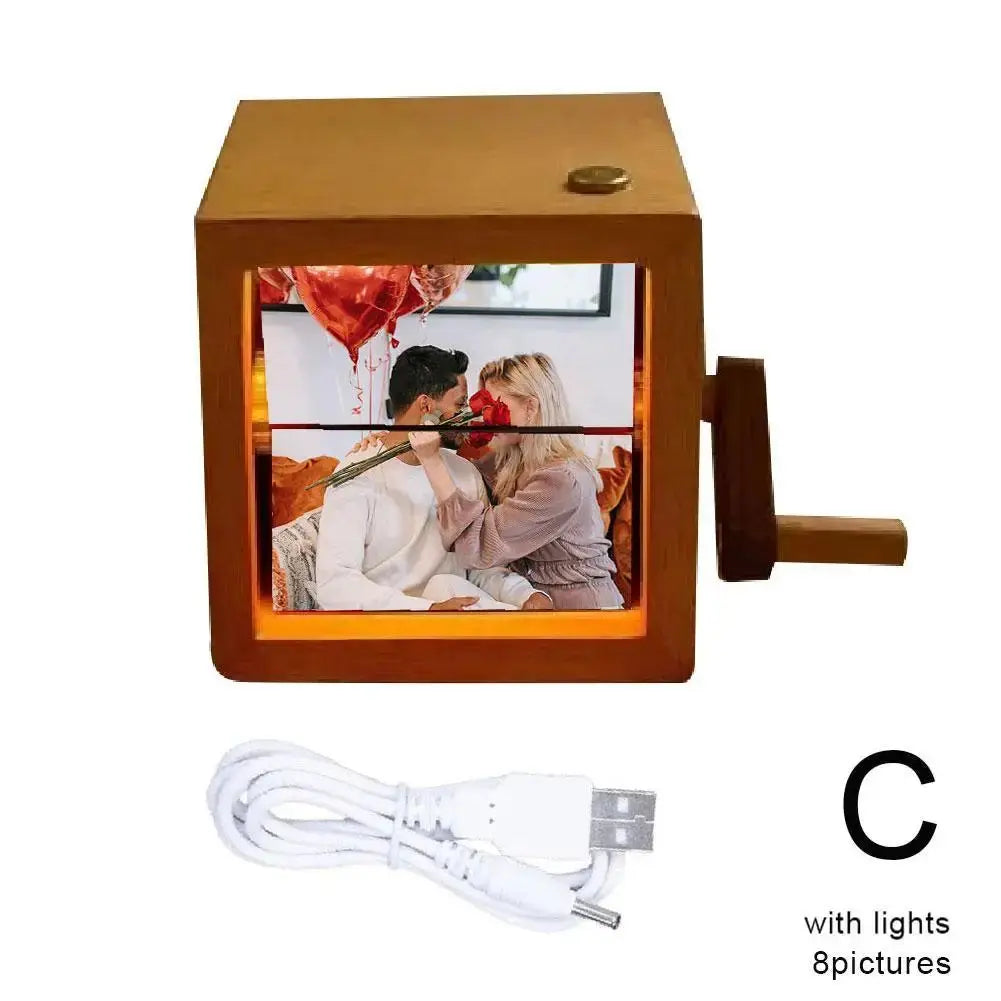 Customised Flip Book 2025 Valentine's Day Gift Glow Custom Photo 8pcs AliExpress