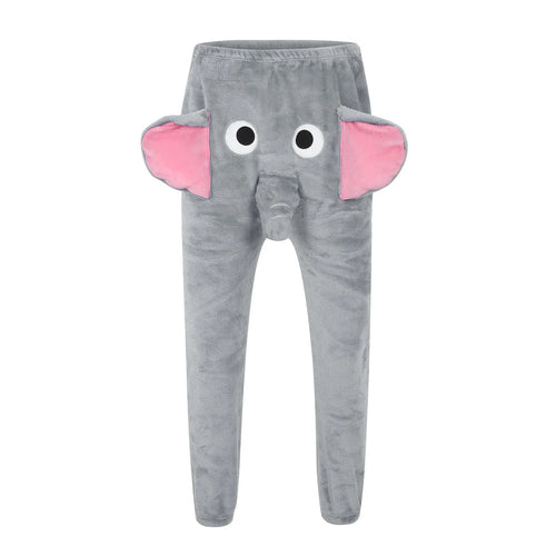 Women Pants Autumn Winter Funny Cute Couple Pajama Pants Squeeze