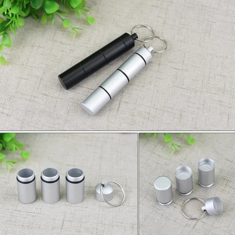 Portable Mini Pill Box - Waterproof and Sealed Organizer