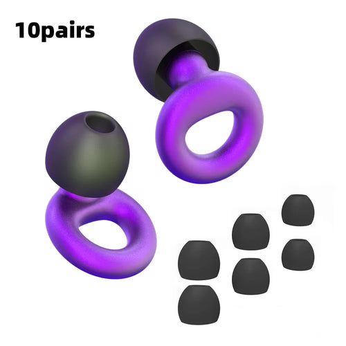HUAK Quiet Ear Plugs for Noise Reduction – Super Soft, Reusable
