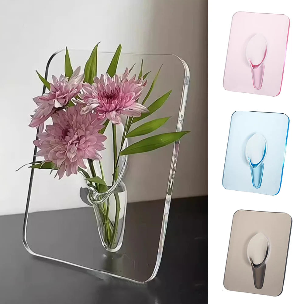 Acrylic Hydroponic Flower Planter