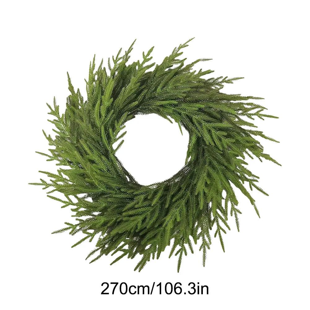 EverCedar™ Garland – Lush Greenery, Zero Maintenance