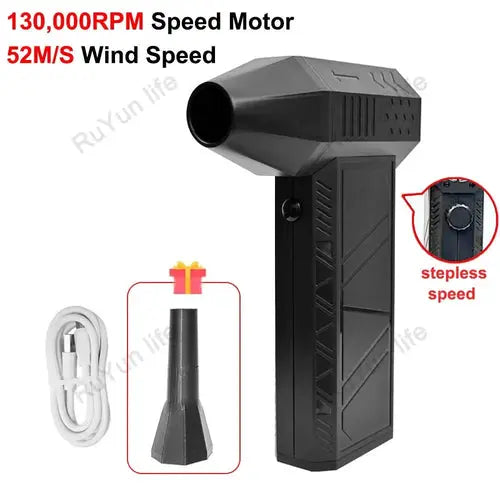 CAER 140,000RPM Air Blower Turbo Jet Fan Electric Power Display