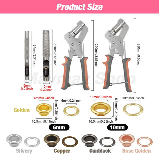 GripPro™ Grommet Kit – Durable Punch, Clean Finish