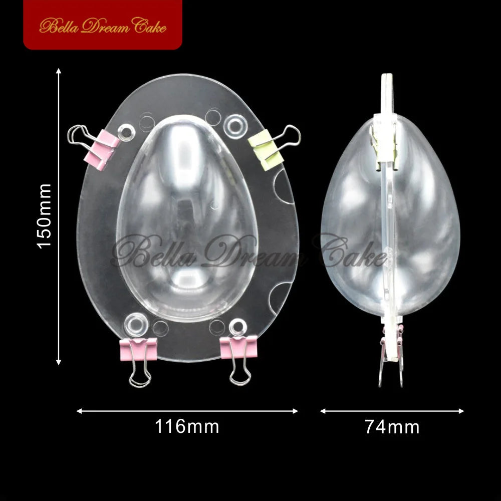 DIY Easter Eggs Mould Chocolate Mold Cake Molds Cake Decorating Baking Tools