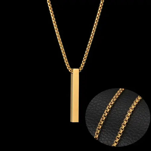 Atoztide New Engraved Date Necklaces Name for Women Stainless Steel