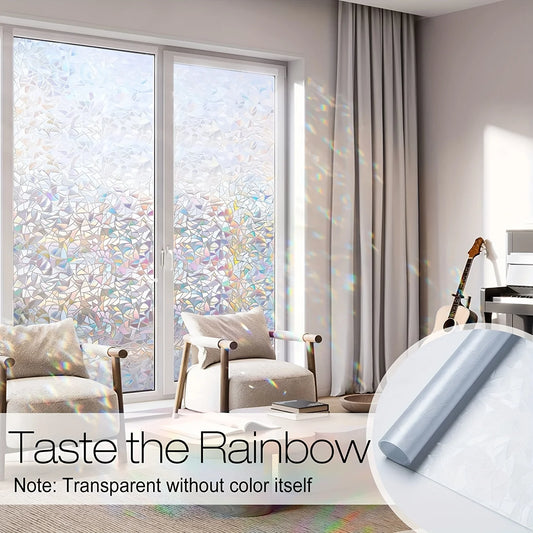 GlassGlam™ Película para Ventanas 🌈 — Privacidad con Colores Asombrosos
