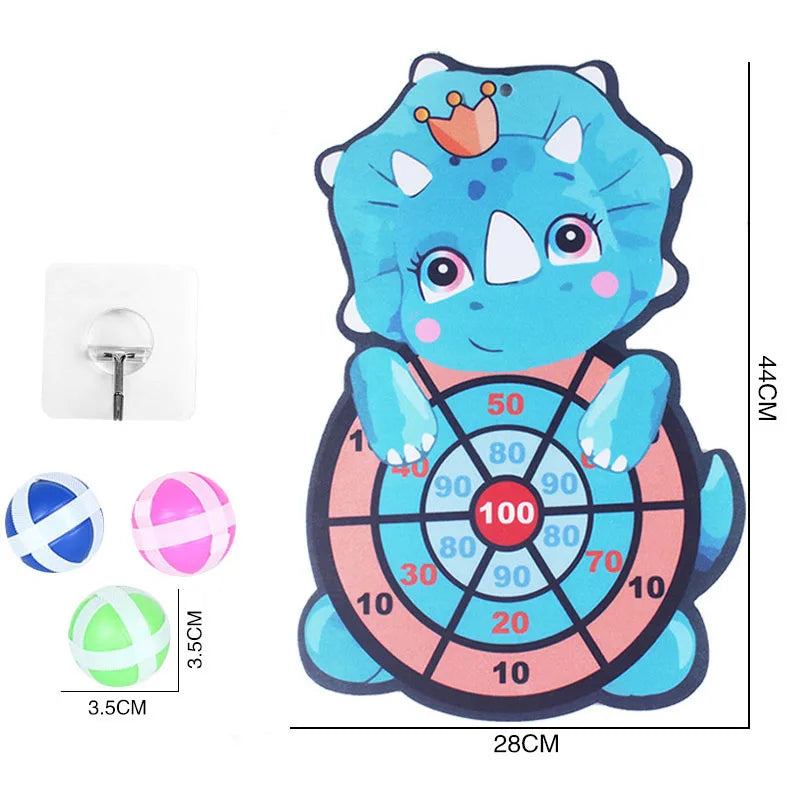 Kids Educational Dart Board Set