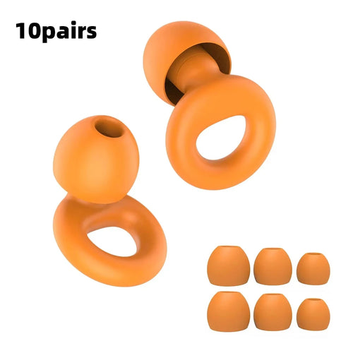 HUAK Quiet Ear Plugs for Noise Reduction – Super Soft, Reusable