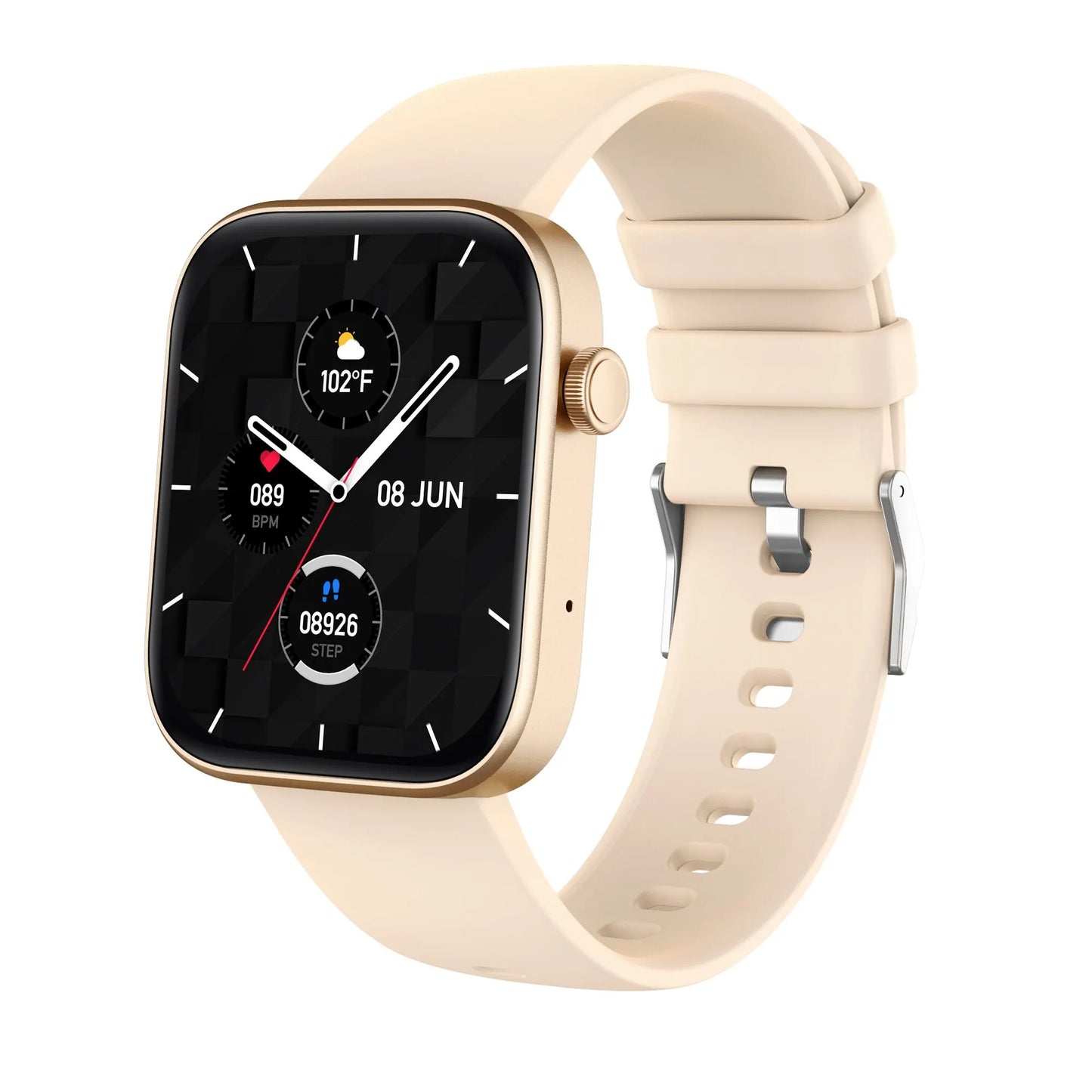 Smart Watch 1.9" Screen | Heart Rate & Health Monitor | Bluetooth