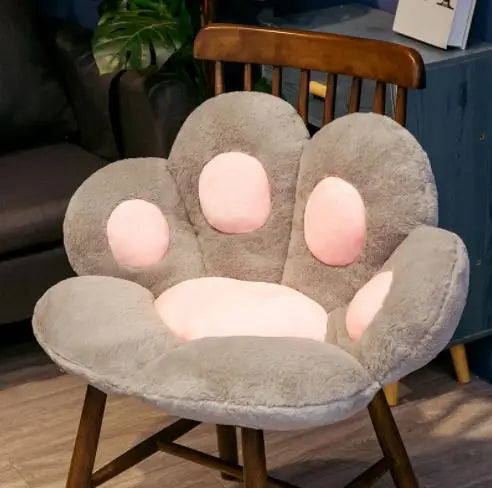 70*60cm Kawaii Cat Paw Plush Toys Cute Soft Stuffed Floor Cushion Chair Sofa Butt Pad for Home Room Decoration Office Nap Dolls Shop1103135394 Store