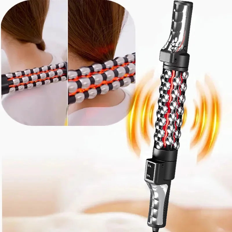 New 36W Relaxed Red Light Heated Massage Device Roll Massager 360°