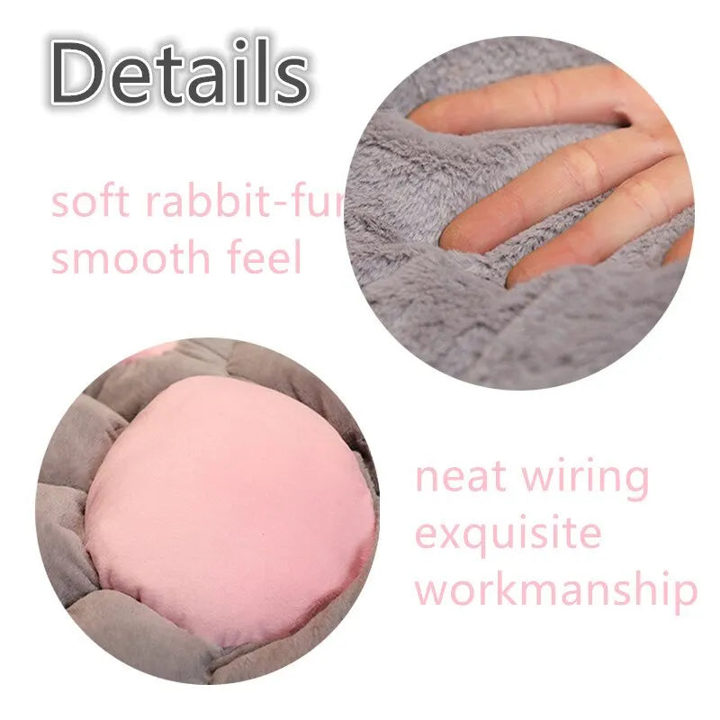 70*60cm Kawaii Cat Paw Plush Toys Cute Soft Stuffed Floor Cushion Chair Sofa Butt Pad for Home Room Decoration Office Nap Dolls Shop1103135394 Store