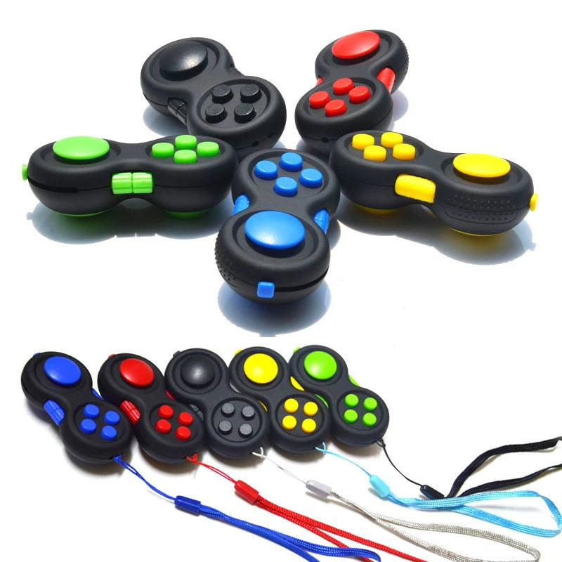 New Premium Quality Fidget Controller Pad Game Focus Toy Smooth ABS