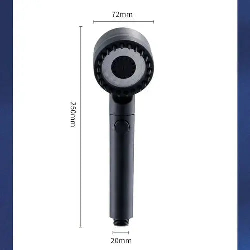 High Pressurized Filter Shower Head 3-mode Adjustable Spray with AliExpress