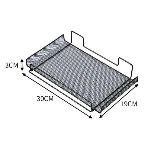 Under Desk Cable Management Tray No Drill Steel Desk Cable Organizers