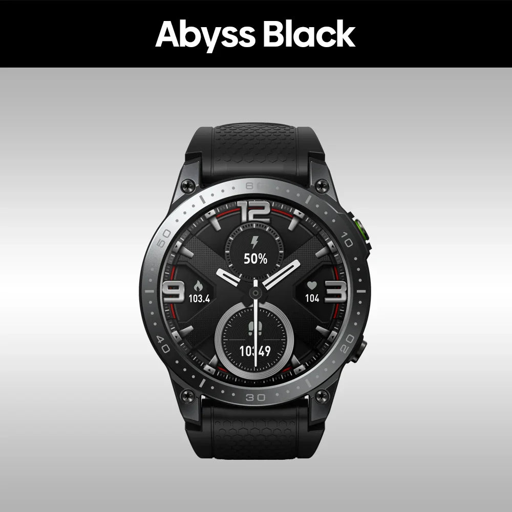 Zeblaze Ares 3 Pro Smart Watch Ultra HD AMOLED Display Voice Calling Function 100+ Sports Modes 24H Health Monitor Smartwatch
