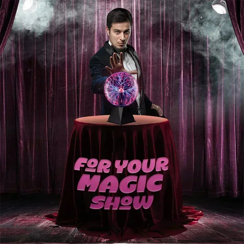 8 Inch Sound Control Magic Plasma Ball Lamp LED Night Light Atmosphere
