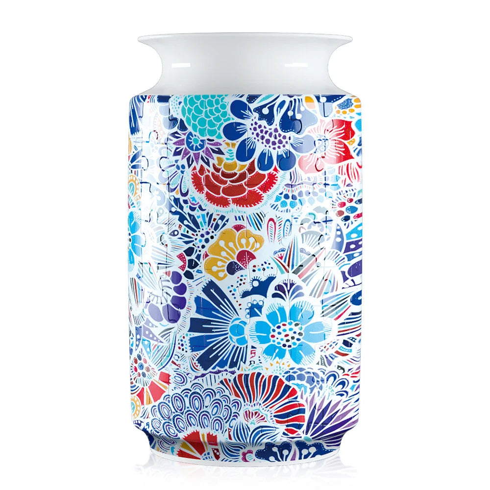 Creative Bloom: Build Your Own 3D Puzzle Vase