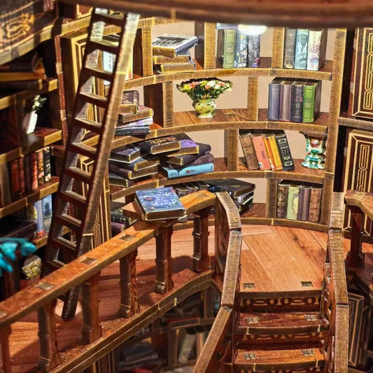 StoryScape™ Sala de libros en miniatura 🌙📚 Un pequeño mundo de maravillas