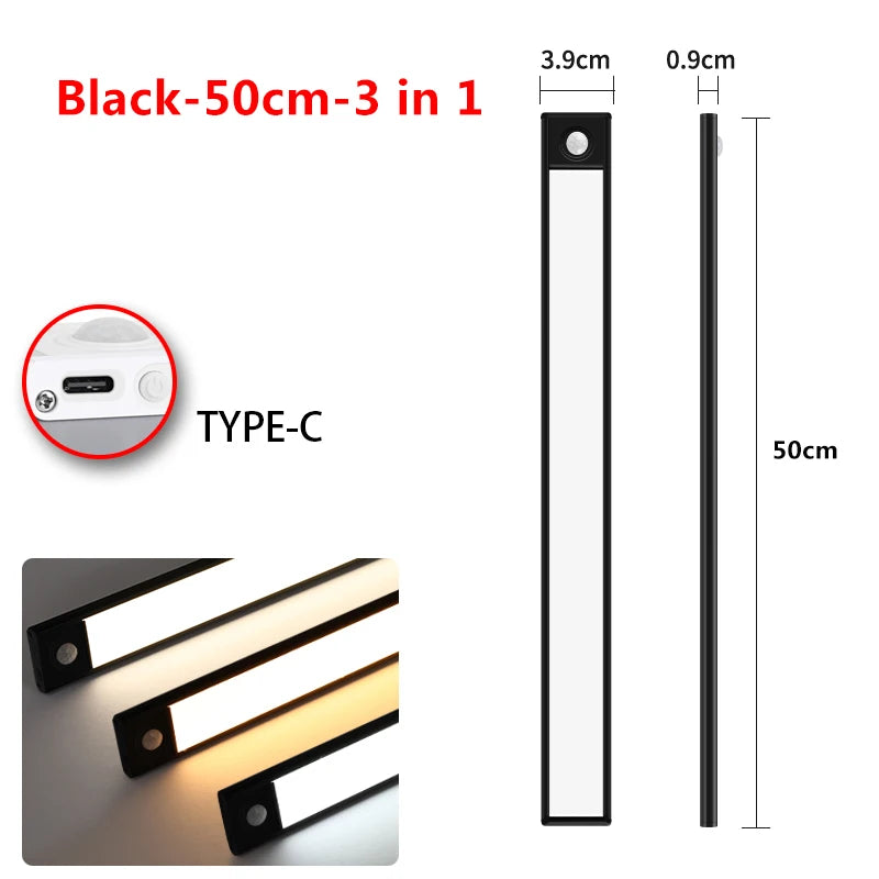Flexible Motion Sensor LED Strip for Home Lighting