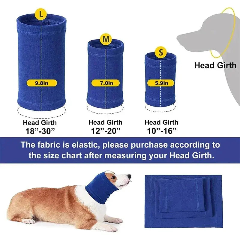 Dog Ear Muffs Noise Protection Covers Hearing Wrap Earmuff Winter