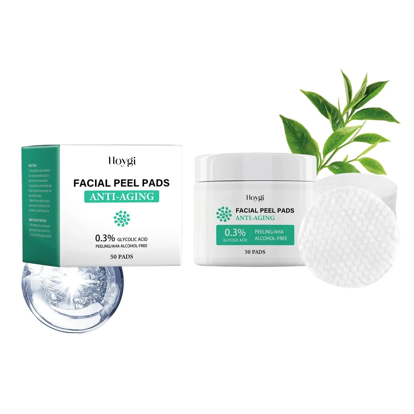 ClearGlow Pads – Exfoliate, Hydrate, Conquer Acne! Hoygi Skin Care Store