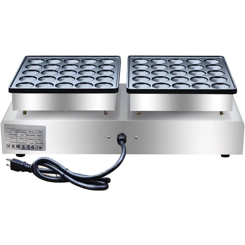 50PCS 1900W Commercial Electric Nonstick Waffle Maker Machine. ComfortCrest Appliances Store