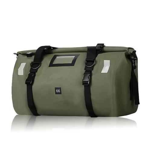 Motorcycle Dry Bag Waterproof Reflective Tail Duffle Bag Skiing Travel