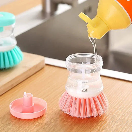 Kitchen Wash Pot Dish Brush Washing Utensils with Washing Up Liquid