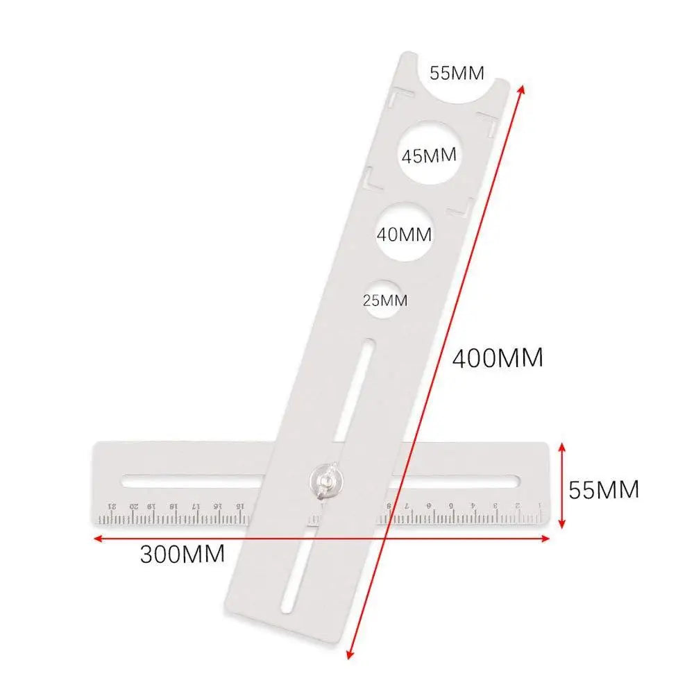 Tile angle Adjustable Tile Locator To Wall Marking Position Ruler