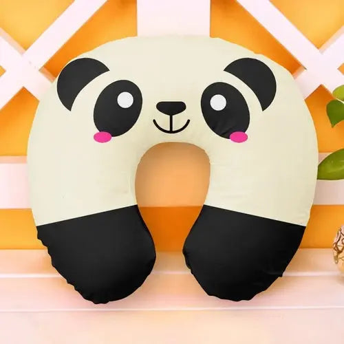 Cute Cartoon INS Style Travel Neck Pillow U-Shaped Panda Rainbow Cloud