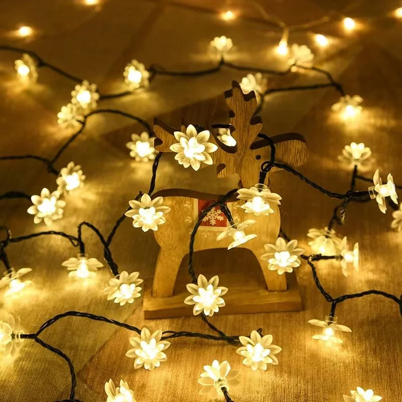 BlossomGlow – Solar-Powered Cherry Blossom Lights