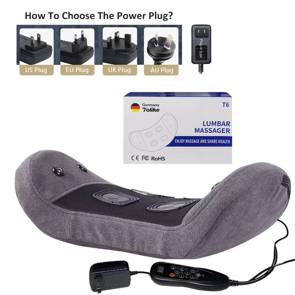 VibeRelief: Soothing Lumbar Support AUREALSUN Official Store