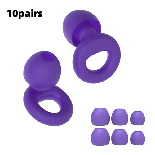 HUAK Quiet Ear Plugs for Noise Reduction – Super Soft, Reusable