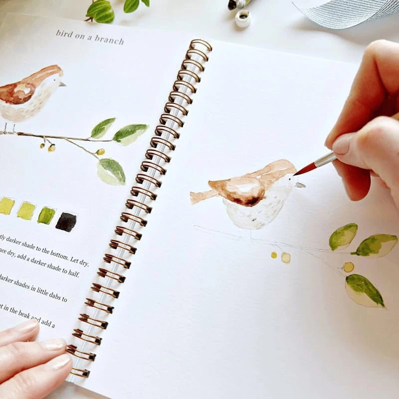 Creative Strokes – A Beginner’s Watercolor Journey!