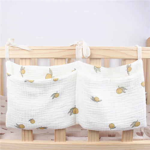 Portable Baby Crib Storage Bag Nappy Organizer Multifunctional Newborn