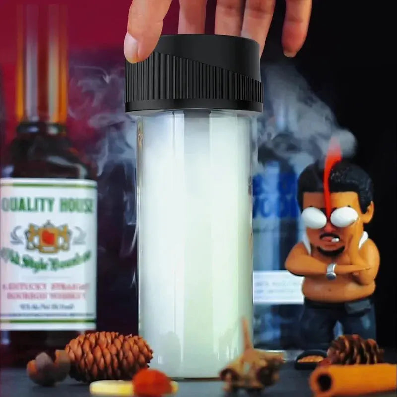 Electric Whiskey Smoker Kit With 6 Wood Chips Rechargeable Cocktail Smoker Kit Built In Lighter No Butane Needed Customized Gift KYU ACGN Store